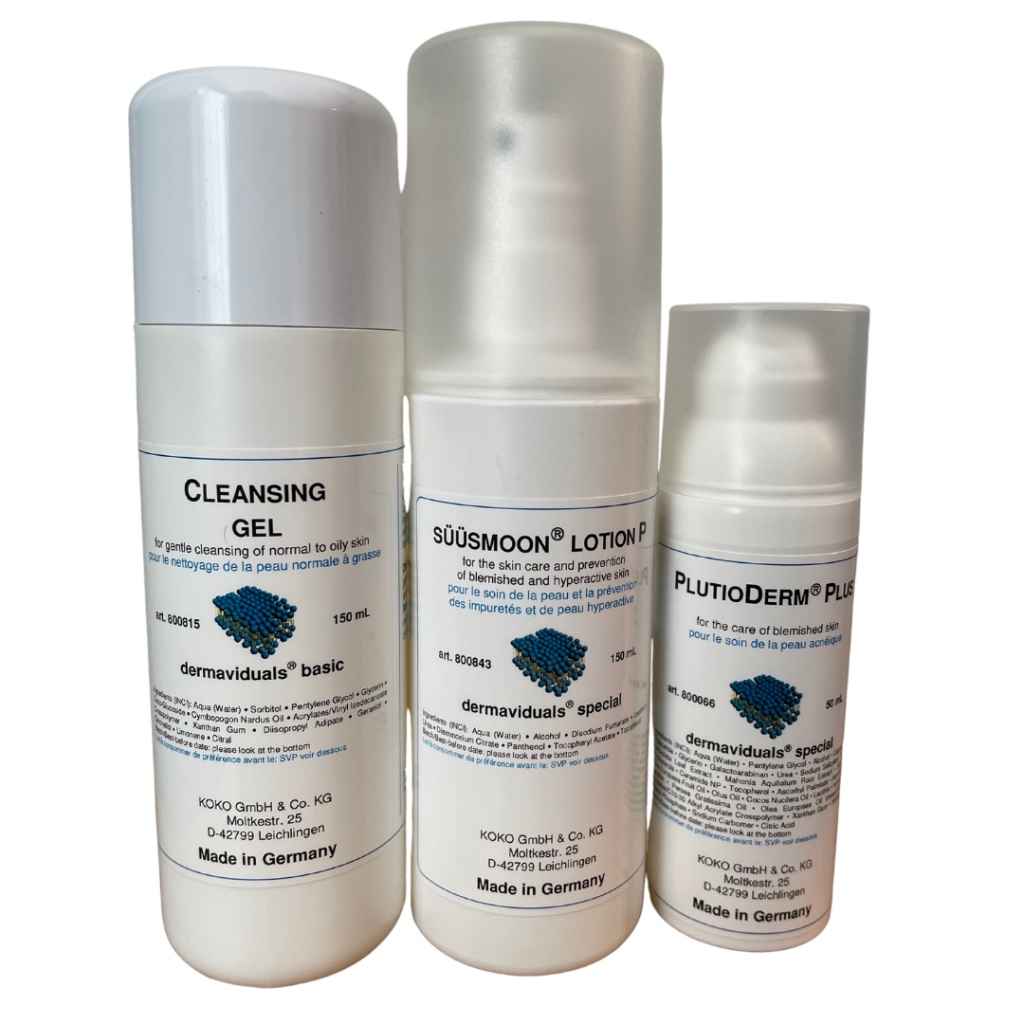 Dermaviduals Acne Oily Skin Essential Bundle